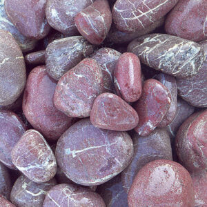Rosso lila - apró folyami kő